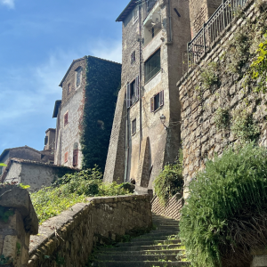 Vertikalerschließung des Borgo von Genazzano_02